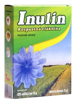 Inulin 125g rozp.vláknina 