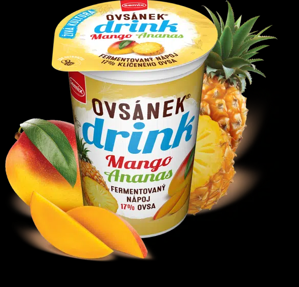Ovsánek drink ananás/mango  230g Semix