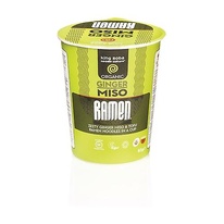 Bio polévka MISO RAMEN Zázvor/tofu 85g instantní King Soba