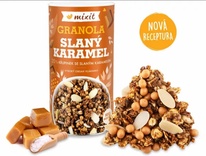 Pečená Granola Slaný karamel 550 g Mixit