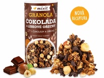 Pečená Granola Čokoláda a lískové ořechy 570 g Mixit