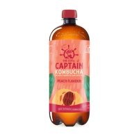 Bio Kombucha 1l Broskev The Gutsy Captain