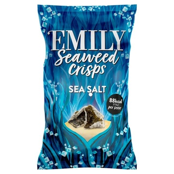 Lupínky z mořských řas tapioka+mořská sůl 50g Emily snacks