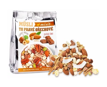 To pravé ořechové - Müsli s ořechy 60g Mixit