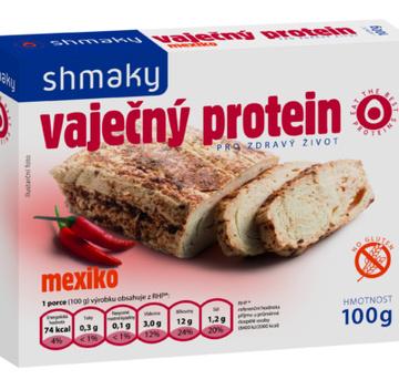 Shmaky Vaječný protein MEXICO 100g Eggcheese