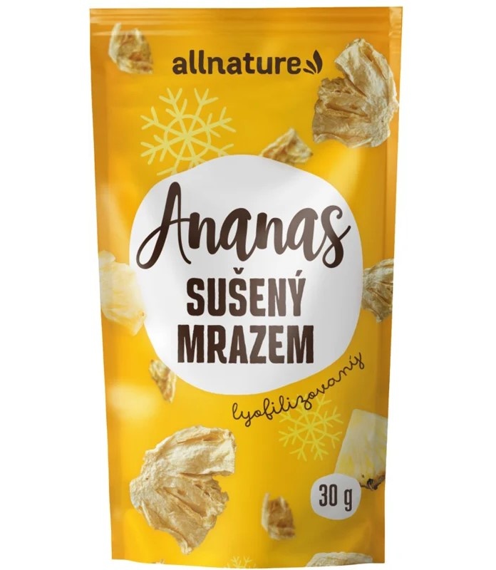 Ananas sušený mrazem 30g  allnature