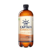 Bio kombucha 1l zázvor/citrón The Gutsy Captain