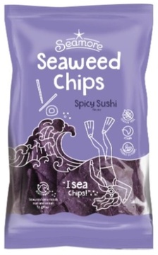 Chipsy z mořské řasy spicy bez lepku 135 g Seamore