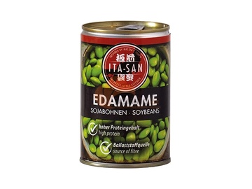 Mladé sójové boby ve slaném nálevu Edamame 400g/230g ITA-SAN