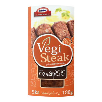 Čevapčiči Veganské 180g VETO ECO