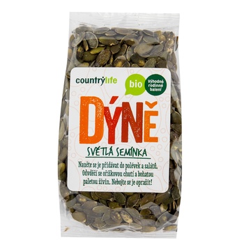 BIO Dýňová semínka světlá 250g Country Life