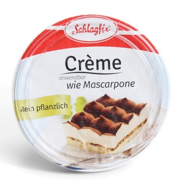 VEGAN krém na způsob Mascarpone 250 g - JEN PRO OSOBNÍ VYZVEDNUTÍ NEBO ROZVOZ PO HK