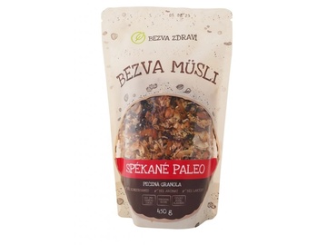 Spékané müsli PALEO 450g Bezva zdraví